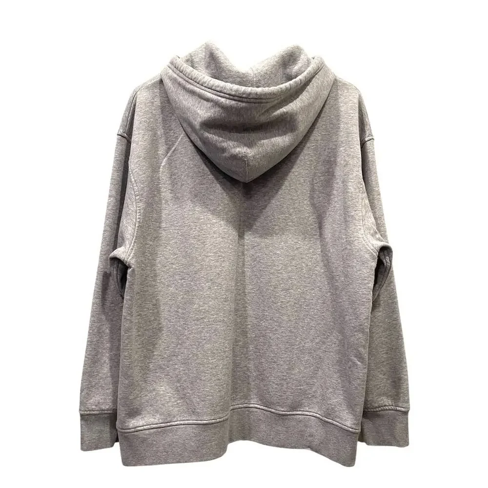 Levi's Men's Gray Graphic Hoodie Sweatshirt Size L Relaxed Fit